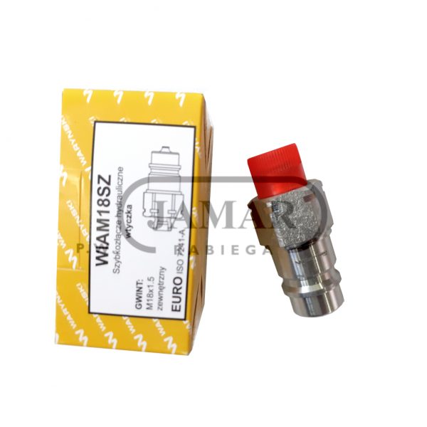 Wtyka EURO M18x1.5 WARYŃSKI WIAM18SZ A-0879