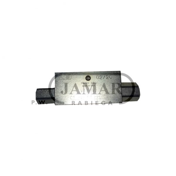 Zawór 3/8 zwrotny bliźniaczy sterowany Waryński RM-VBPDE 3/8 AH-0884
