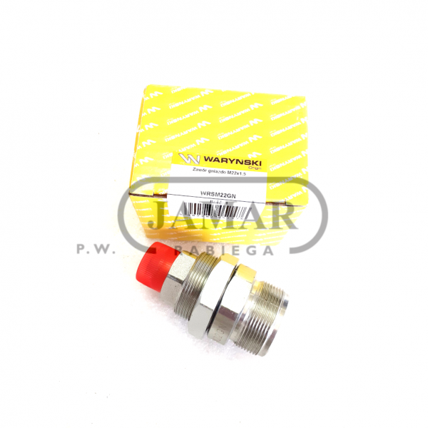 Zawór gniazdo Waryński M22x1.5 WRSM22GN A-1473