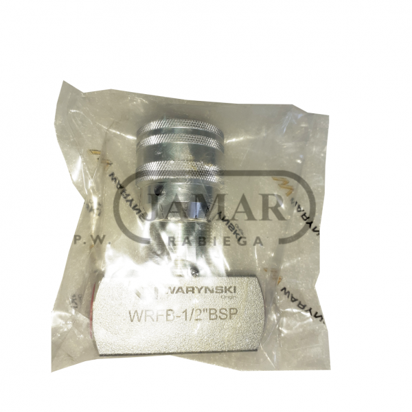 Zawór dławiący WRFB 90 1/2" BSP Waryński WRFB-1/2BSP A-1991