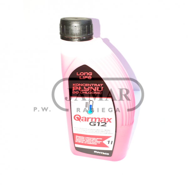 Koncentrat do chłodnic G12 czerwony Qarmax - 1l AOL-0382