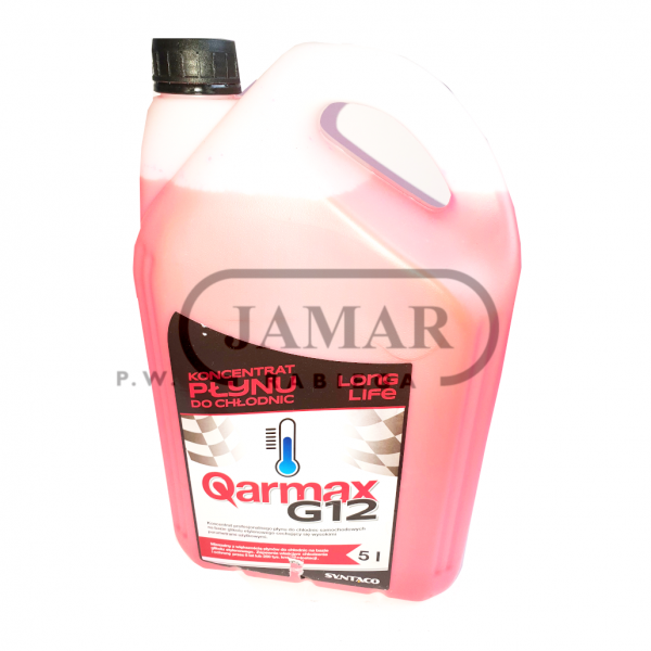Koncentrat do chłodnic G12 czerwony Qarmax - 5l AOL-0383