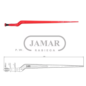 Ząb ładowacza TUR-5 L-880